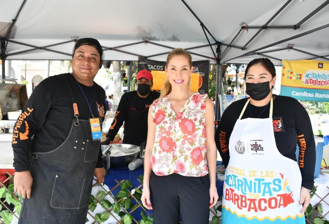 Invita Paty Lobeira al Festival de las Carnitas y la Barbacoa en el Zócalo de Veracruz