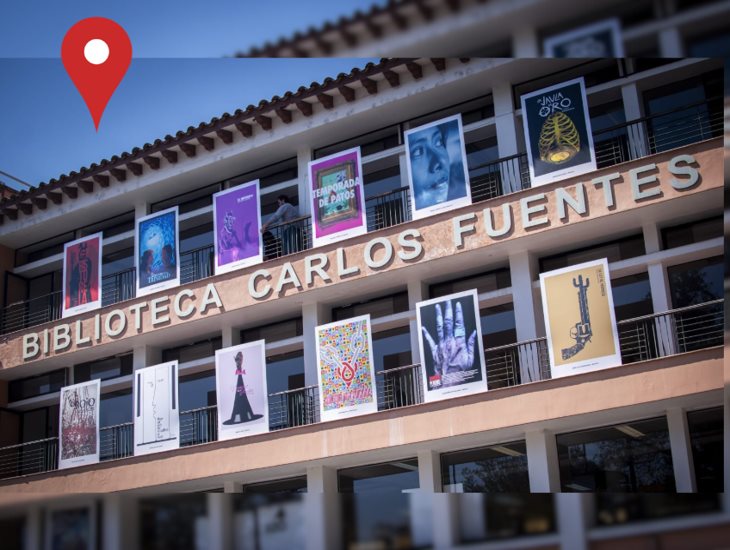 ¡Asiste! exponen carteles del cine mexicano en la Biblioteca Carlos Fuentes en Xalapa (+Video)