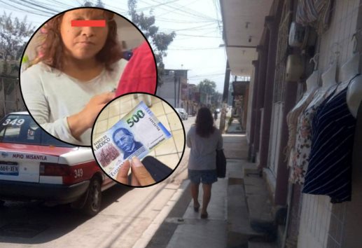 Alertan por circulación de billetes falsos en Misantla; identifican a estafadora