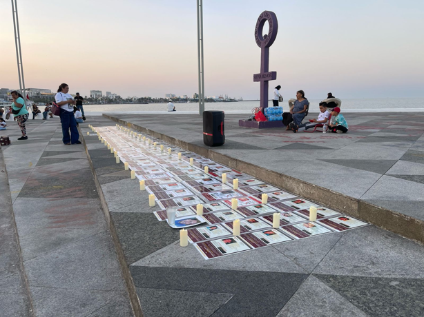 Colectivo de búsqueda Justicia y Dignidad de Veracruz se unió a la Jornada de Luto Nacional