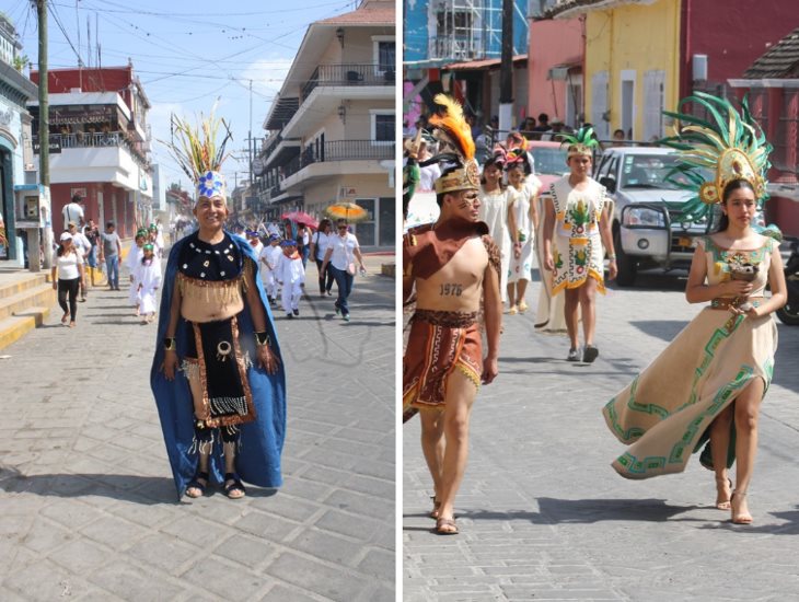 Con desfile, calles de Misantla se llenan de color y tradición por el Festival del Sol 2025