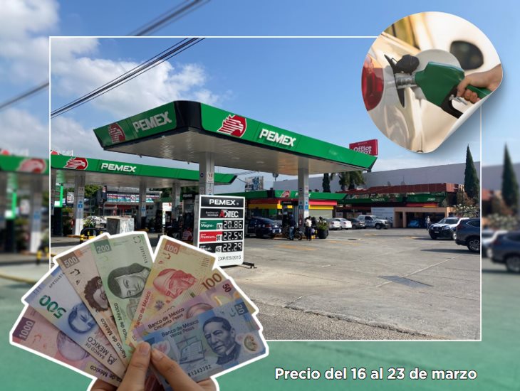 Gasolina en Xalapa: este será su precio del 16 al 23 de marzo, ¿subió?