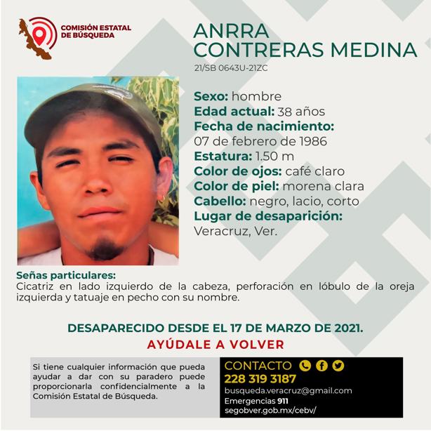 Anrra Contreras cumple 4 años que desapareció en Veracruz