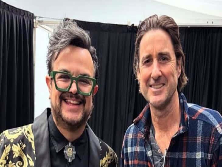 Aleks Syntek presume foto con el actor Luke Wilson 