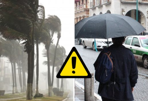 Emiten aviso especial por frente frío 36 y norte en Veracruz 
