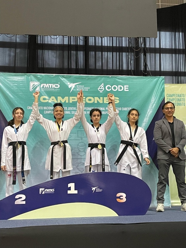 Destacan seleccionados de TKD en eventos