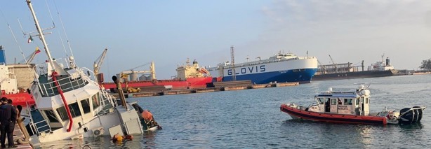 Hundimiento de remolcador ecuatoriano en puerto de Veracruz no afecta entorno marino: Secretaría de Marina