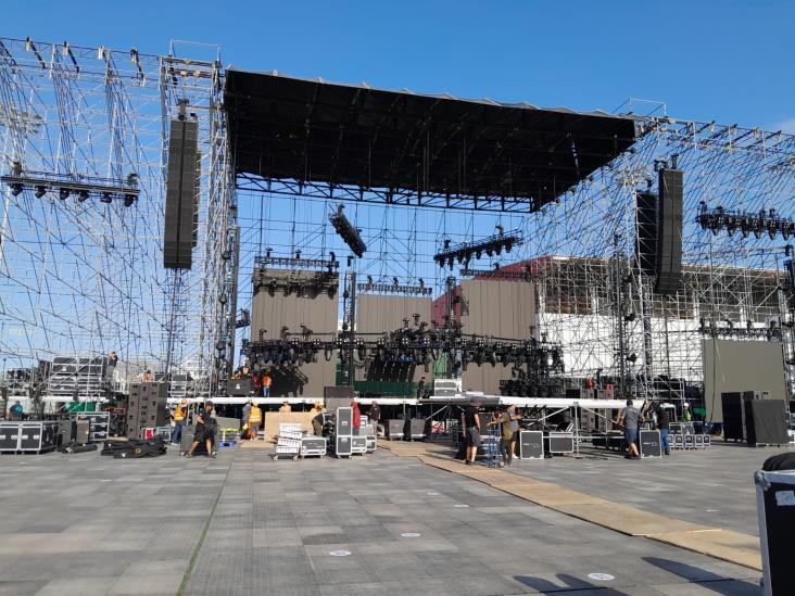 Todo listo para el concierto de Don Omar en Veracruz