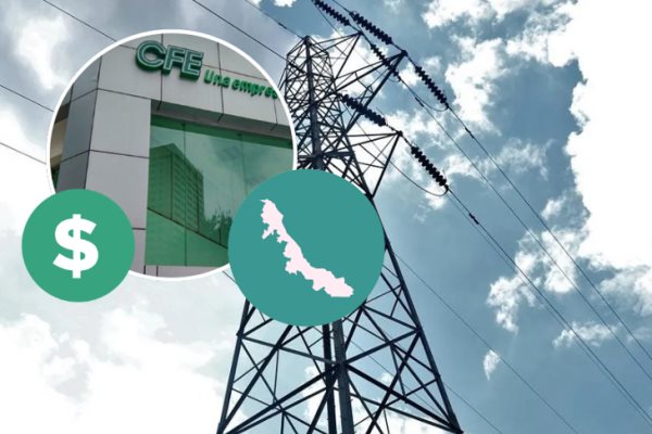 24 municipios del sur de Veracruz adeudan casi 200 mdp a CFE