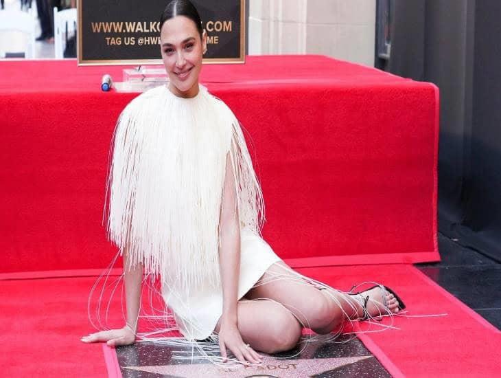 Gal Gadot recibe estrella en Paseo de la Fama de Hollywood