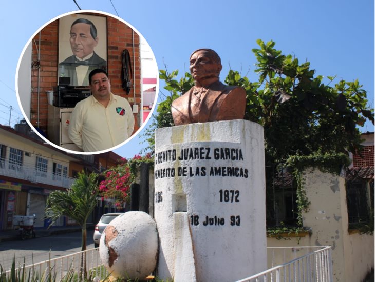 Con ceremonia, rendirán homenaje a Benito Juárez en Misantla 