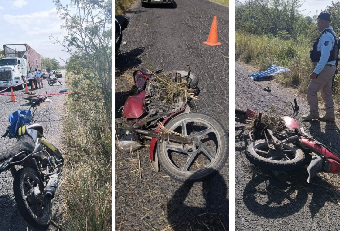 Pierde la vida al derrapar la moto en carretera de Tlalixcoyan