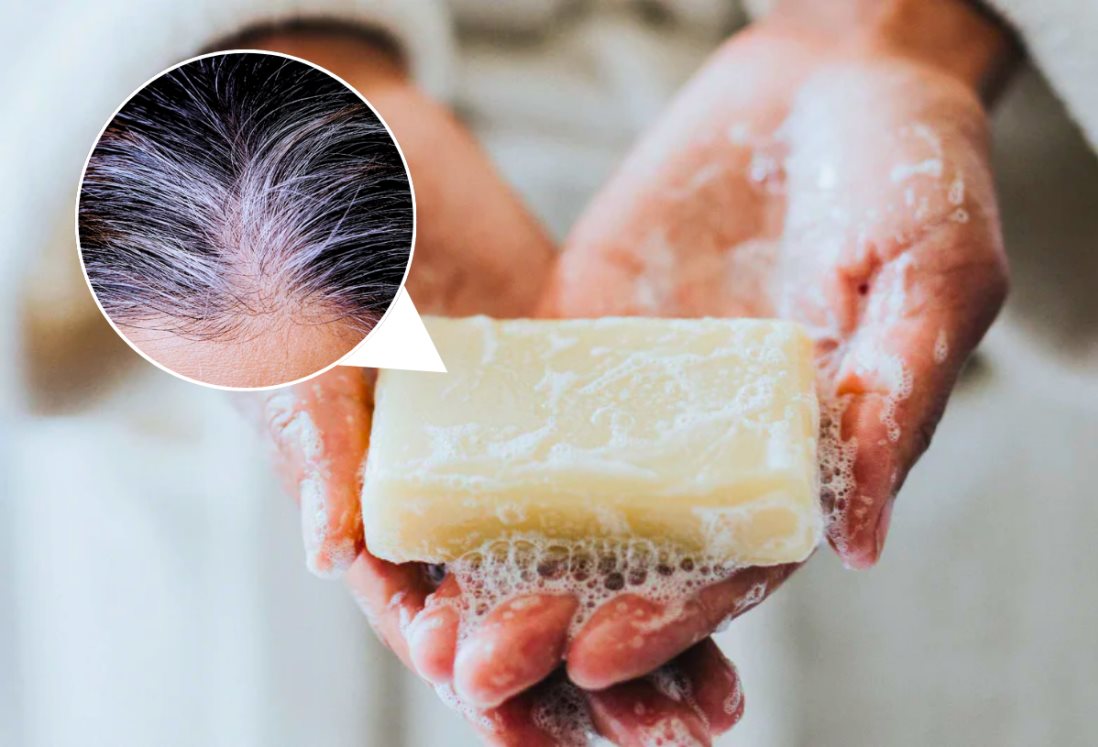 ¡Cubre tus canas! Descubre los jabones que ayudan a oscurecer el cabello sin tintes