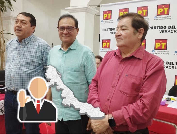 PT revela candidaturas en 67 municipios de Veracruz, estos son