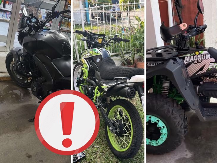 ¿Y la policía?: se roban tres motocicletas en municipios de la zona centro de Córdoba