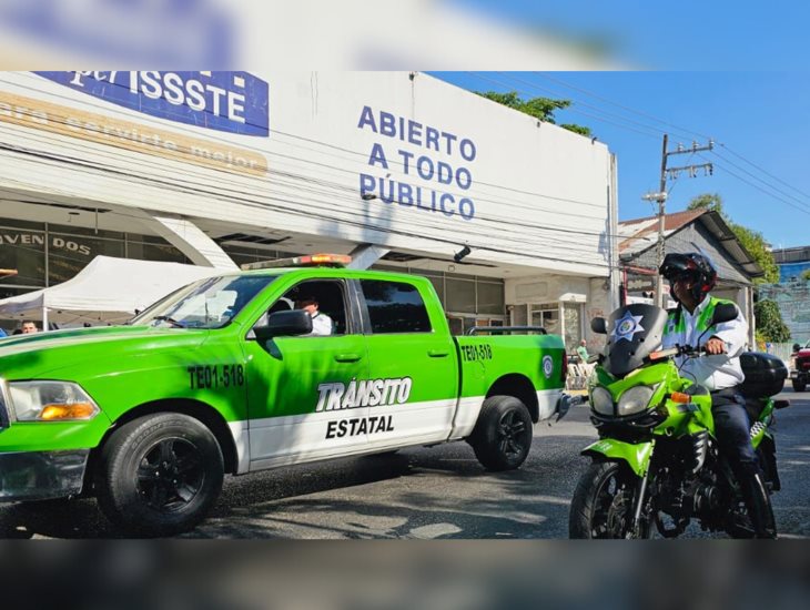 Tránsito del Estado en Poza Rica busca menos accidentes durante desfiles