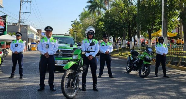 Tránsito del Estado en Poza Rica busca menos accidentes durante desfiles