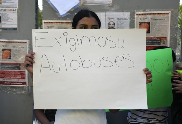 Antorcha Campesina protesta en exigencia de apoyos del Ayuntamiento de Xalapa