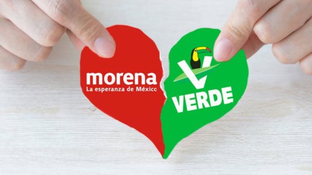 La ruptura de Morena y Partido Verde