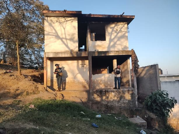 Se incendia casa abandonada en Xalapa; era ocupada por viciosos