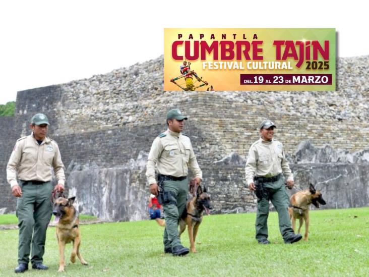 Listo, operativo de seguridad en Cumbre Tajín 2025