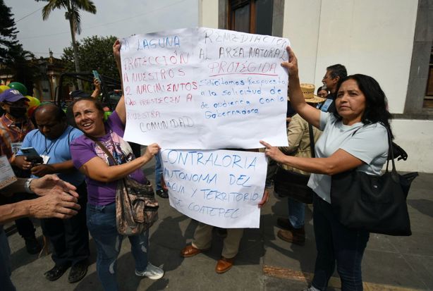 ¿Negocio o negligencia?; exigen a Alcalde proteger nacimientos de agua en Coatepec (+ VIDEO)