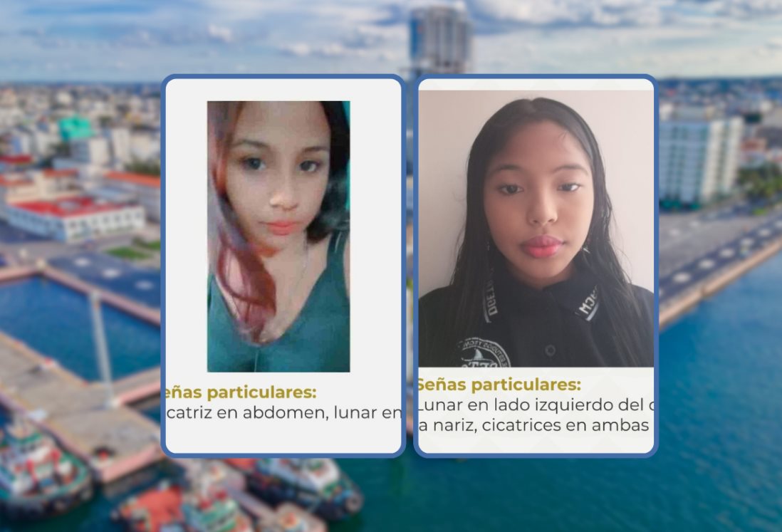 Desaparecen dos chicas de 16 años en el puerto de Veracruz; emiten fichas de búsqueda