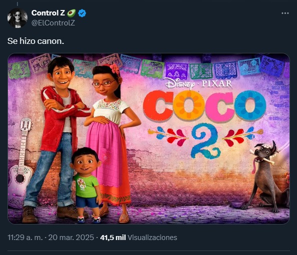 Coco 2: Disney confirma secuela y redes reaccionan con MEMES