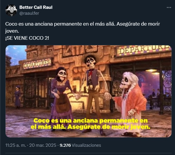 Coco 2: Disney confirma secuela y redes reaccionan con MEMES