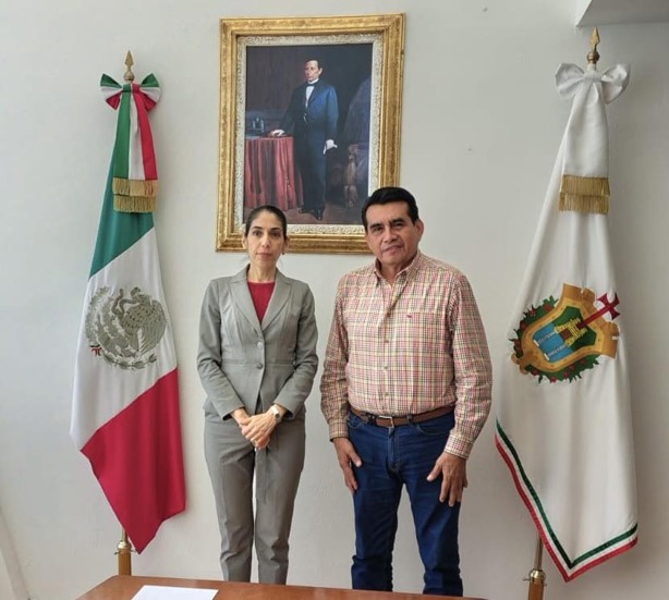 Cónclave de Esteban Bautista y Verónica Hernández, fiscal de Veracruz