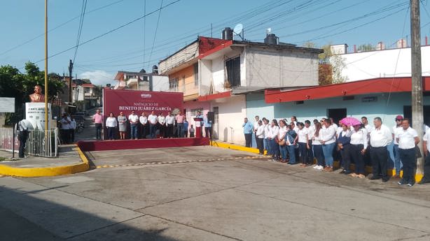 Masones de Misantla conmemoran el legado de Benito Juárez