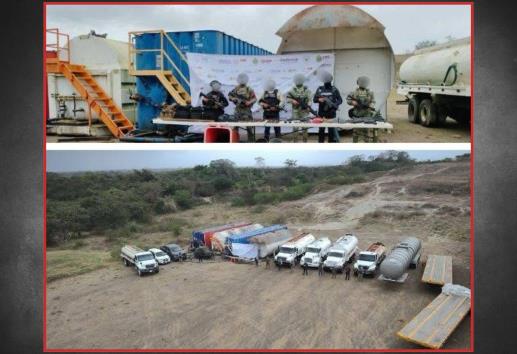Siguen los operativos en Tuxpan; aseguran vehículos y armamento