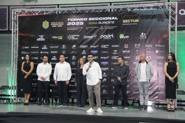 Inauguran Torneo Seccional de Pádel 2025