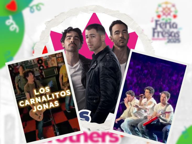 Los Carnalitos Jonás; así anuncian el concierto de los Jonas Brothers en la Feria de las Fresas Irapuato 2025 (+Video)