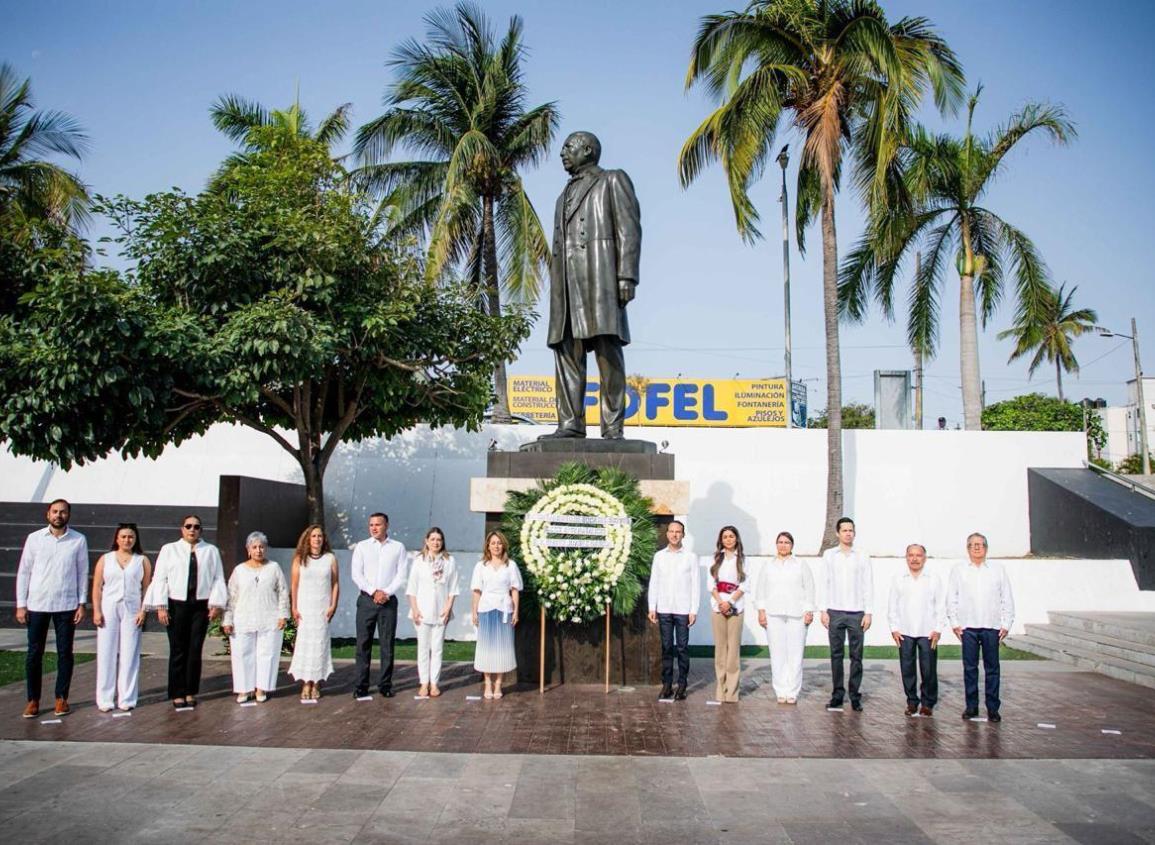 Conmemoran el 219 Aniversario del Natalicio de Benito Juárez