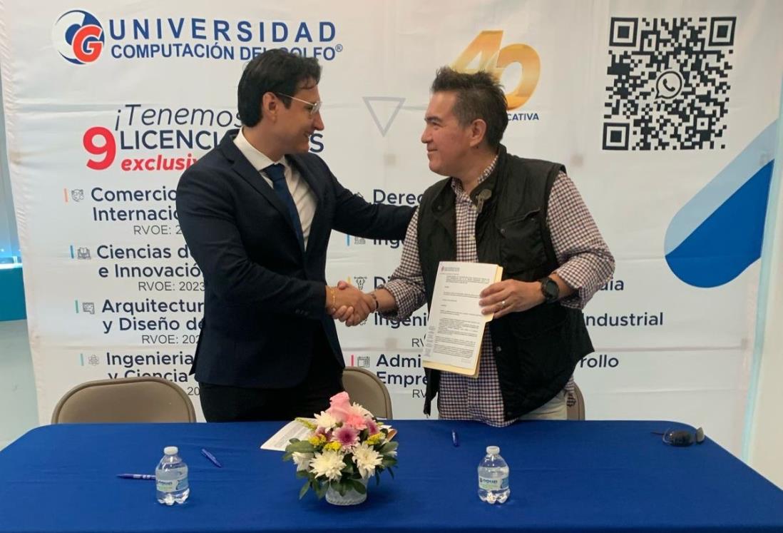 Imagen de Veracruz y la Universidad Computación del Golfo firman convenio de colaboración