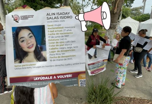 Siguen sin localizar a Alin Isaday en Poza Rica, colectivo exige agilizar búsqueda