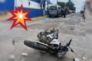 Chocan camioneta y motocicleta en Córdoba, dejando un lesionado