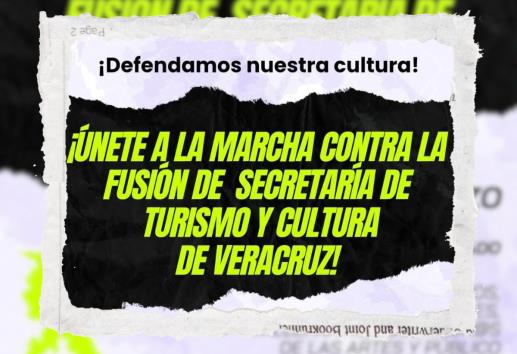 En Xalapa, invitan a manifestarse contra fusión de Secver y Sectur