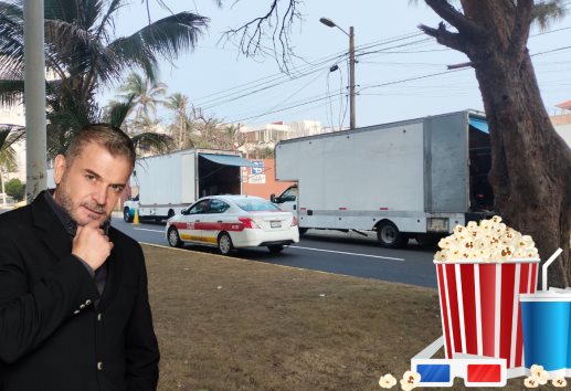 Este actor veracruzano participa en la grabación de una película en Veracruz y Boca del Río