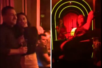 Captan en VIDEO a Miguel Ángel Yunes Márquez en un téibol de la CDMX