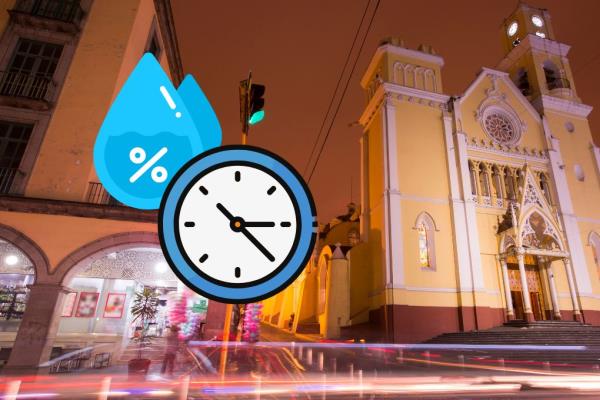 ¿A qué hora lloverá en Xalapa este sábado 26 de abril?