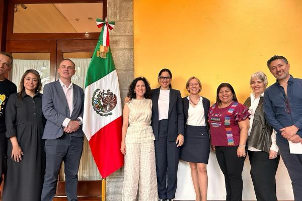 Veracruz y Reino Unido coordinan participación en el Festival Internacional Cervantino