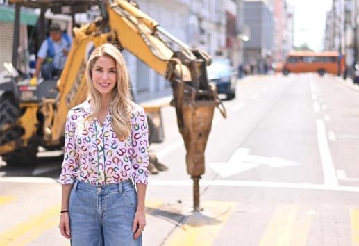 Alcaldesa Paty Lobeira da inicio a la Segunda Etapa de la Rehabilitación del Centro Histórico de Veracruz