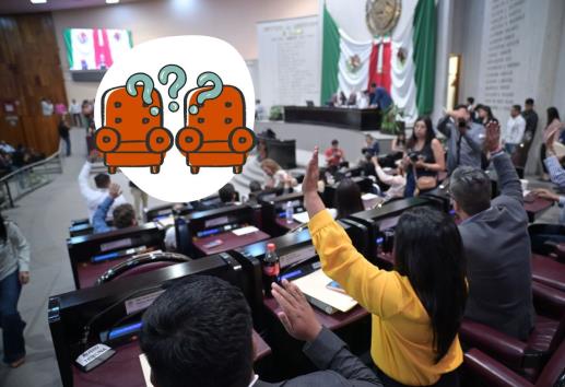 Dos curules podrían quedar vacías en el Congreso de Veracruz