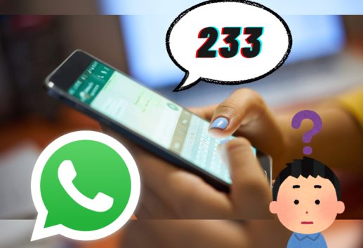 ¿Te enviaron ´233´ en WhatsApp? Esto significan algunos códigos