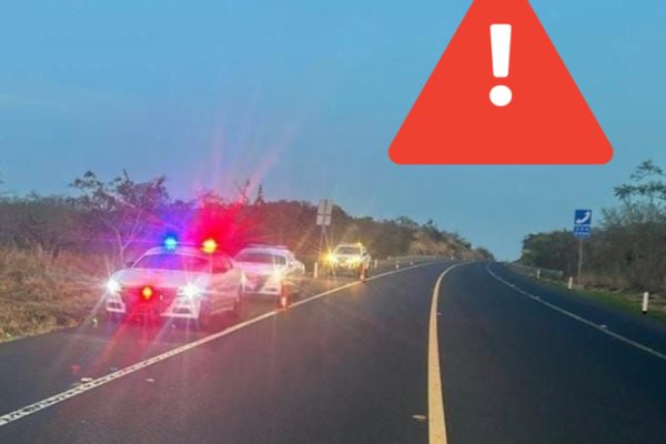 Hallan cadáver putrefacto en la autopista Vega de Alatorre-Palma Sola
