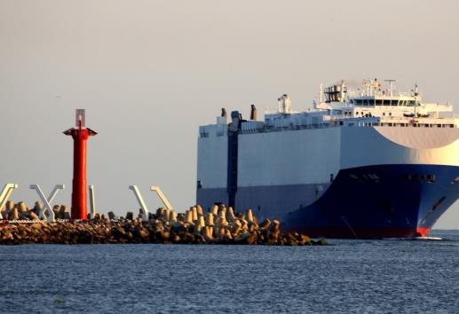 Corredor Interoceánico: arriba a Coatzacoalcos el buque RCC África que llevará autos a Estados Unidos