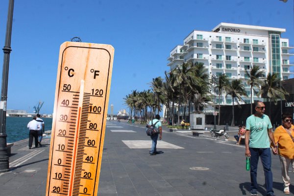 Olas de calor ya afectan a Veracruz; hoy habrá sensación térmica de 40 grados: Meteorología