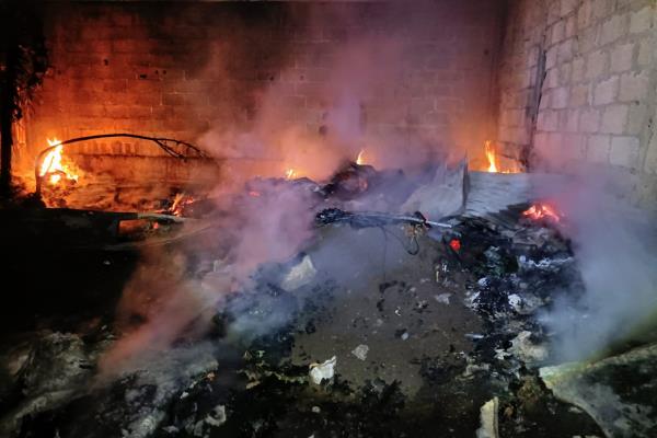Hombre termina con quemaduras tras incendio en su casa en Boca del Río